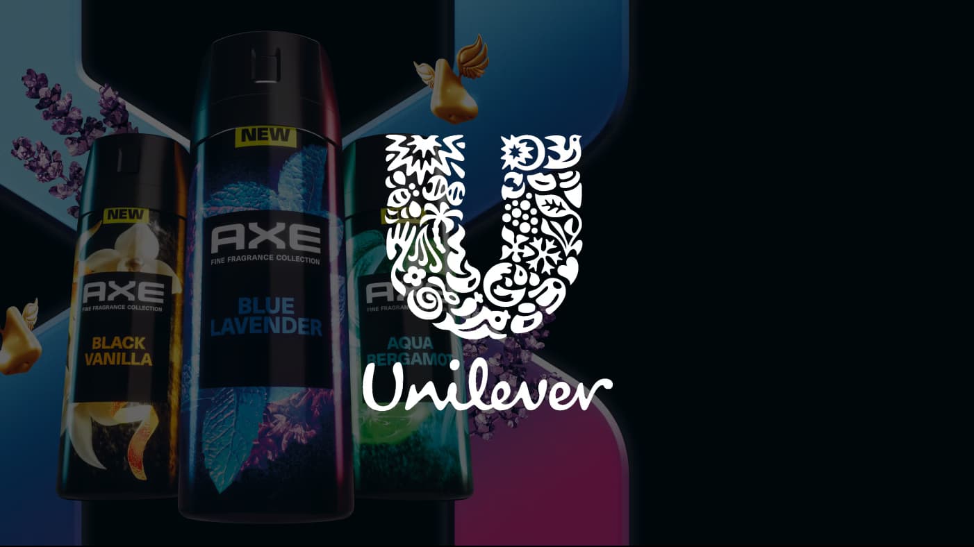 AXE campaign visual with product + Gen Z creative